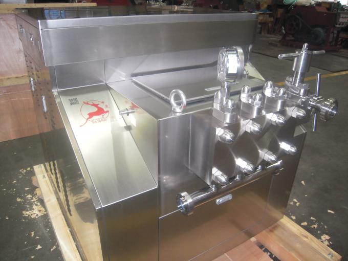 Mechanical Process Milk Homogenization , Liquid Homogenizer Automatic