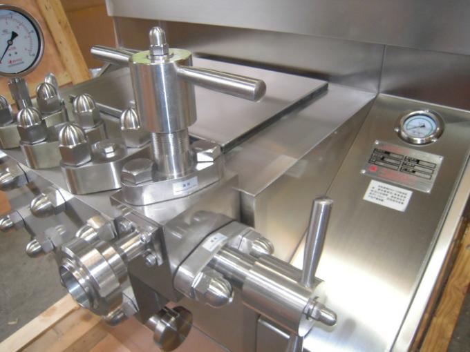 High Pressure Food Homogenizer With Three Plunger 50 Mpa Max Pressure