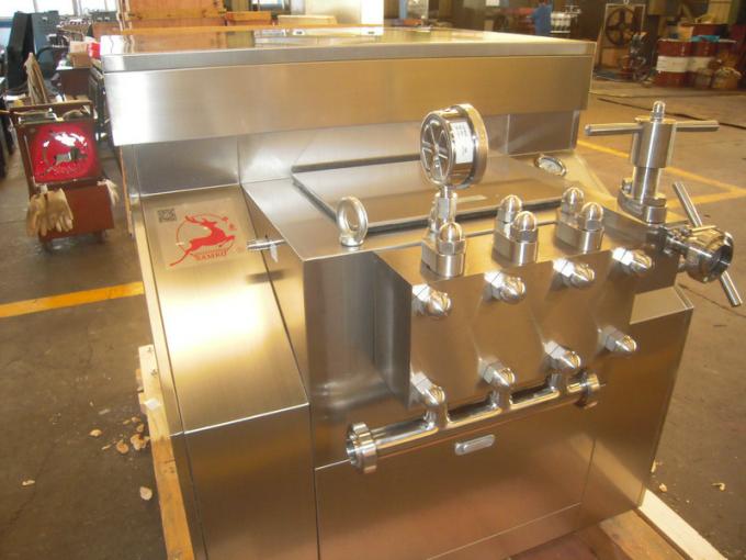 Small Scale Industrial Homogenizer / Stainless Steel High Speed Homogenizer