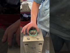 Homogenizer internal parts display