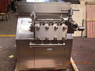 Industrial electric Two stage gear box milk homogenizer Machine 3000L/H 22 KW