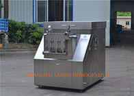 High Efficiency UHT Plant Industrial Homogenizer , Homogenization Machine