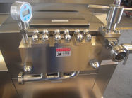 Dairy Beverage Pneumatic 1500L/H Milk Homogenizer Machine
