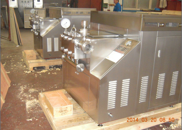 High Efficiency milk pasteurizer Homogenization Machine 4000 L/H 250 bar