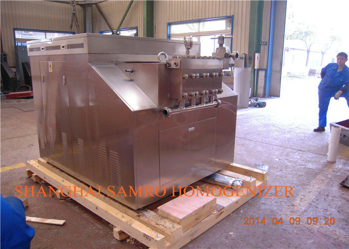 Liquid juice 2000 L/H 60 Mpa homogenizer Processing Line Type UHT Plant
