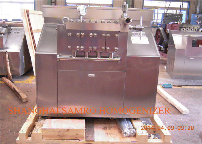 Industrial New Condition Juice two stage homogenizer Machine , 7000 L/H