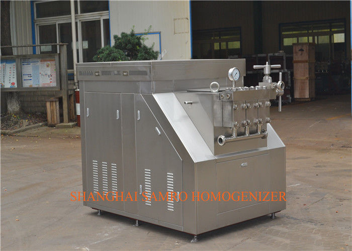 Milk pasteurizer and homogenizer High Pressure Homogenizer 6000 l/h 25 Mpa