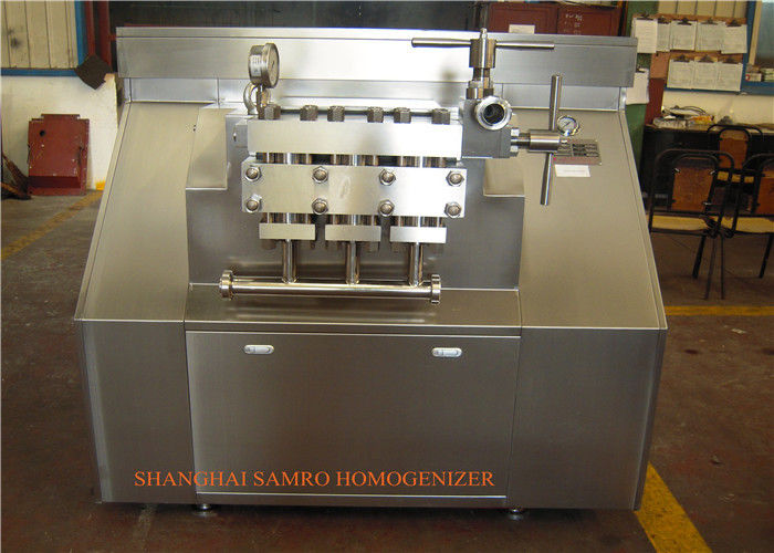 6000 L/H 30 Mpa 55 KW Mechanical Homogenizer Dairy Homogenizing Machine