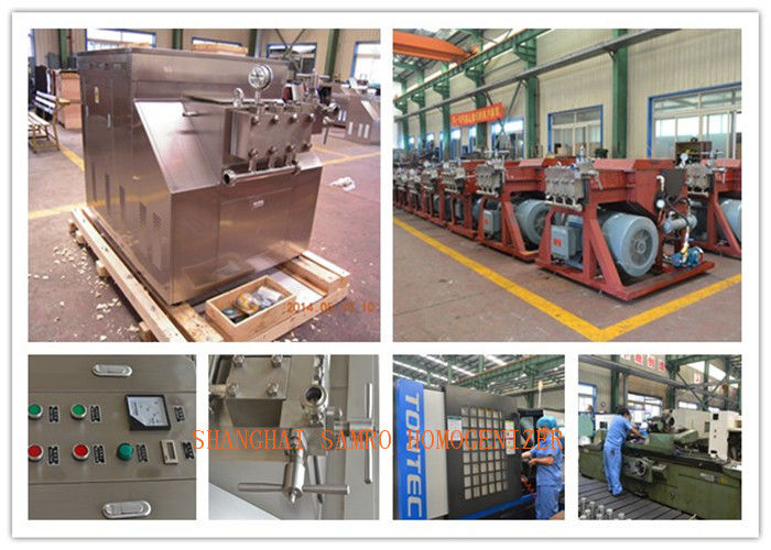 Two stage small capacity Mechanical Homogenizer pharmaceutical industry