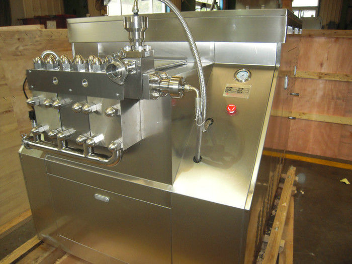 Small Capacity Dairy Homogenizer For Food And Drink Enzymes 500 L/H