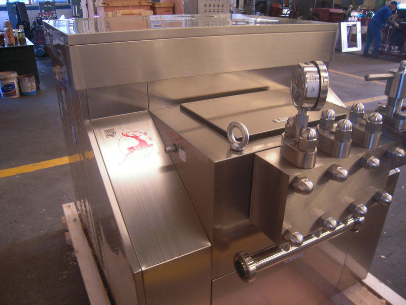 Stainless Steel Mechanical Homogenizer For Food And Drink , Chemical