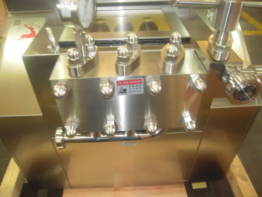 Manual Control Milk Homogenizer Machine 20000L/H 132KW