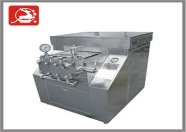 Plate Milk Pasteurizer And Homogenizing High Pressure 2 Stage Homogenizer 2000 L/H